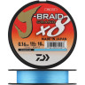 Шнур DAIWA J-Braid Grand X8E-W/SC 135м 0,13мм Island Blue + ножницы 40002626