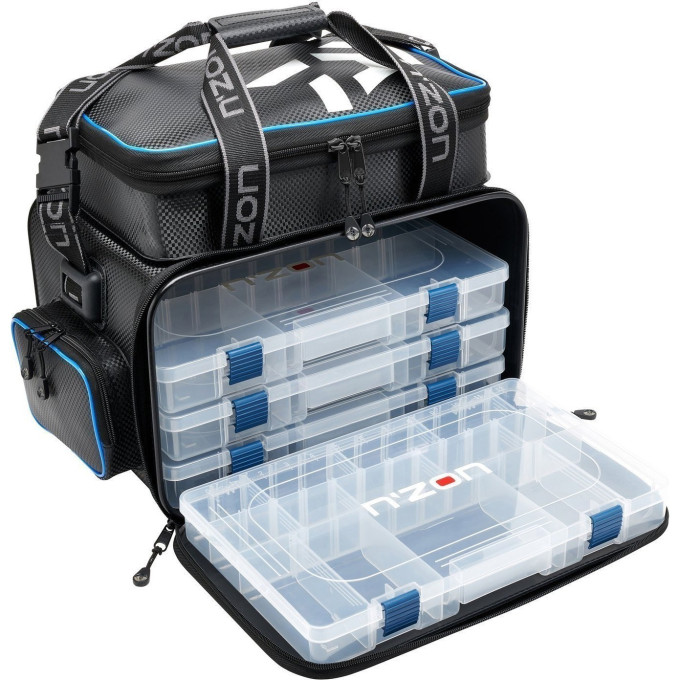 Сумка DAIWA N´Zon 4 коробки для фидерной ловли 13305-010